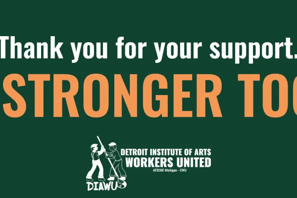 Thank You for Your Support